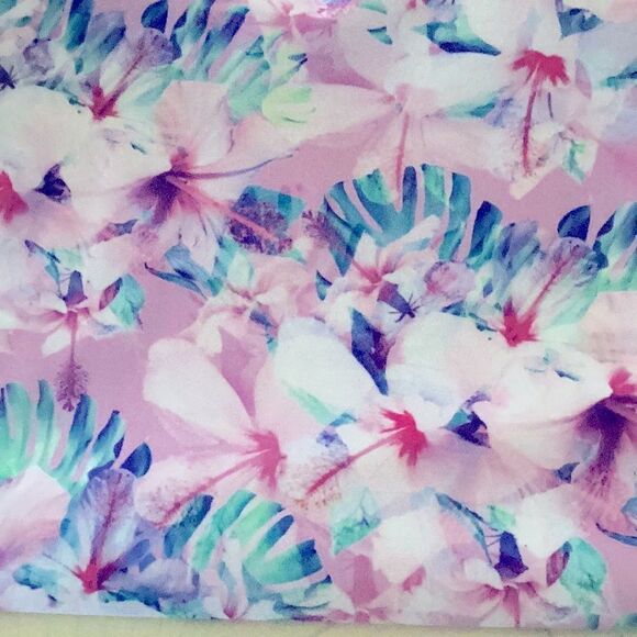 NICOLE MILLER STUDIO NWT ONE PIECE BATHING SUIT SWIM RACER BACK CABANA HIBISCUS - Picture 5 of 7